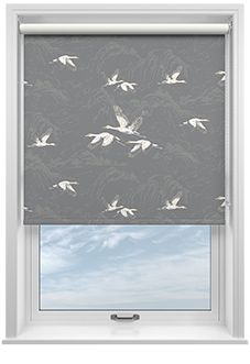 Laura Ashley Animalia, Steel - Roller Blind